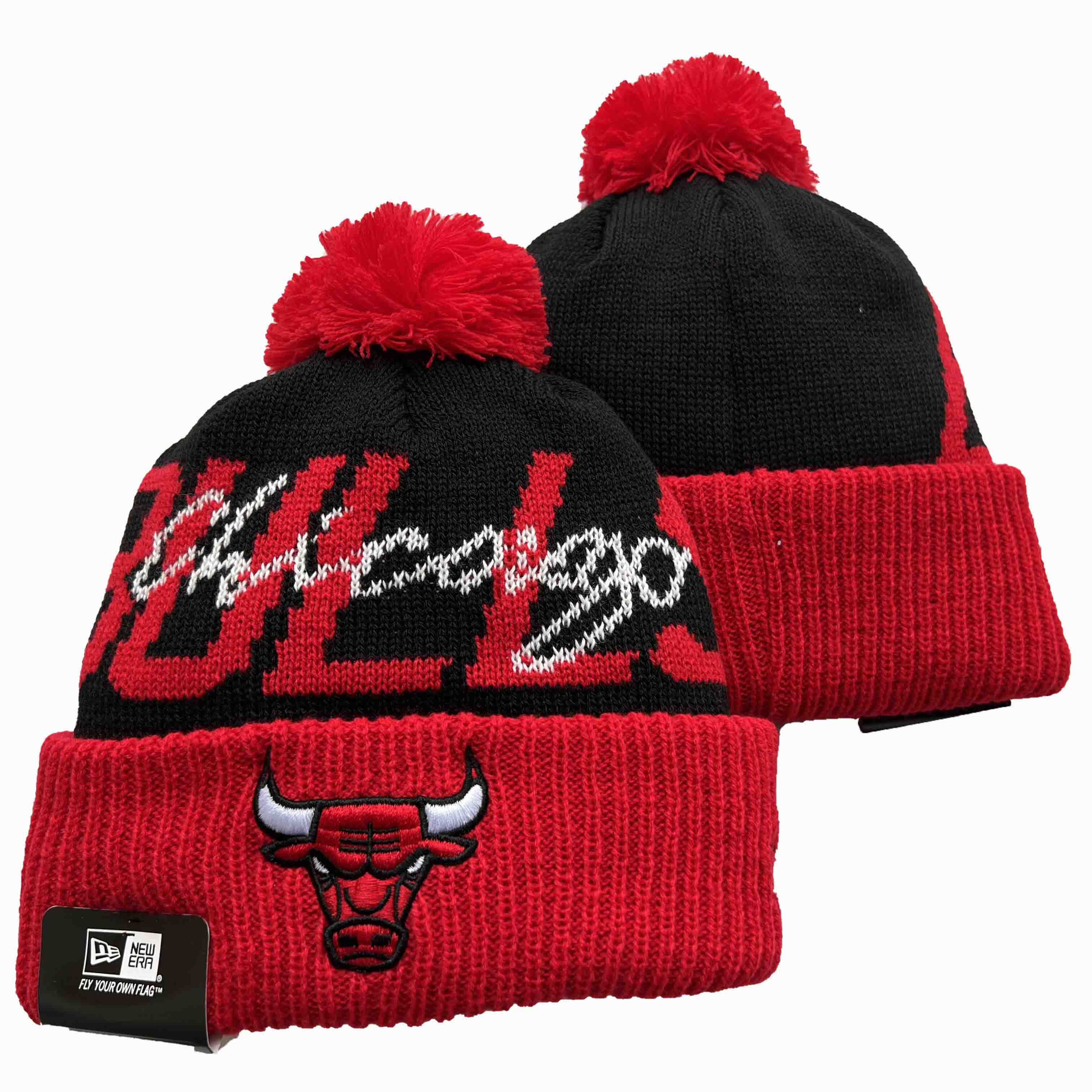 Chicago Bulls Knit Hats 090